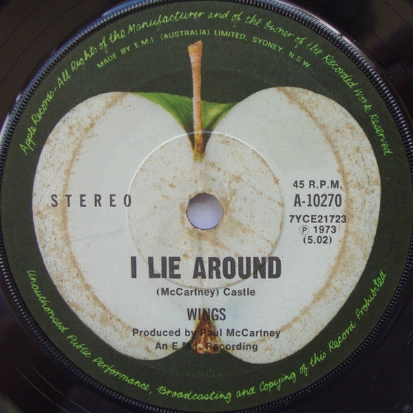 Wings - Live And Let Die 41840 Vinyl Singles Vinyl Redelijk / Hoes Generic