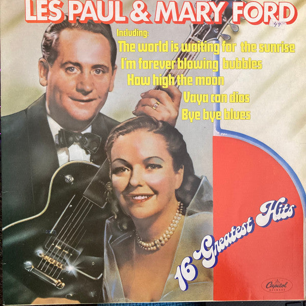 Les Paul &amp; Mary Ford – 16 Greatest Hits (LP) 50393