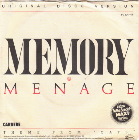 Menage - Memory 03757