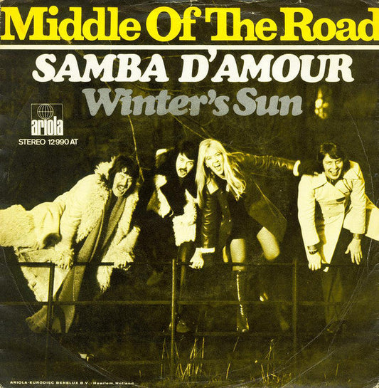 Middle Of The Road - Samba D'Amour Vinyl Singles Vinyl Goed / Hoes Goed