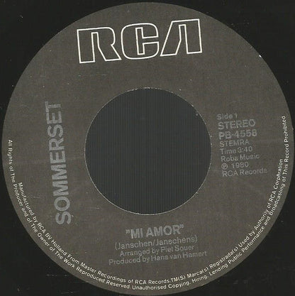 Sommerset - Mi Amor 06119