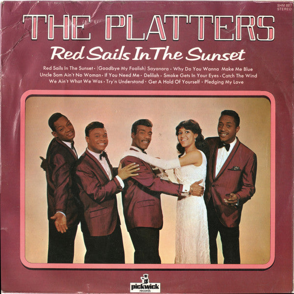 Platters - Red Sails In The Sunset (LP) 48118 Vinyl LP JUKEBOXSINGLES.NL   