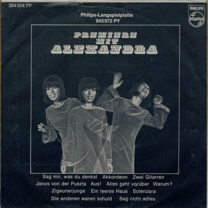 Alexandra - Sehnsucht 41034 Vinyl Singles Vinyl Goed / Hoes Goed