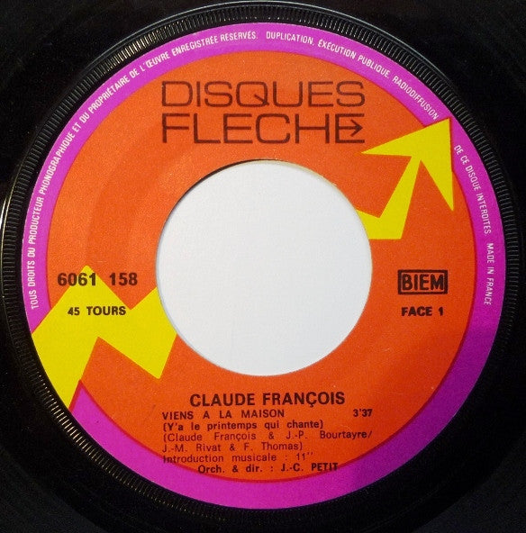 Claude François - Viens À La Maison 30946
