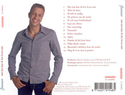 Jannes - Met Jou Kan Ik Het Leven Aan (CD) 70540 Compact Disc Goede Staat