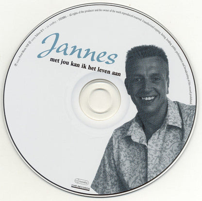 Jannes - Met Jou Kan Ik Het Leven Aan (CD) 70540 Compact Disc Goede Staat
