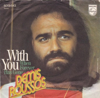Demis Roussos - With You 41800b Vinyl Singles Vinyl Goed / Hoes Redelijk
