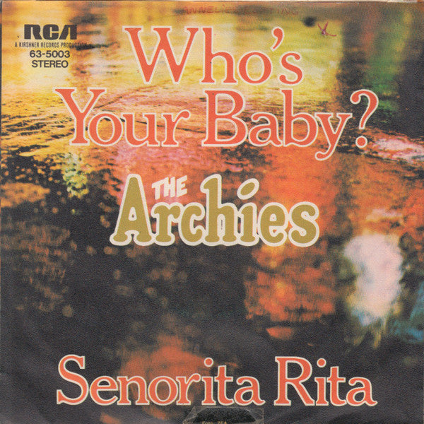 Archies - Who's Your Baby? 42281 Vinyl Singles Vinyl Goed / Hoes Goed