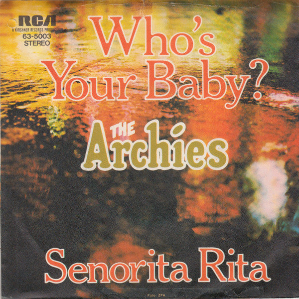 Archies - Who's Your Baby? 42281 Vinyl Singles Vinyl Goed / Hoes Goed