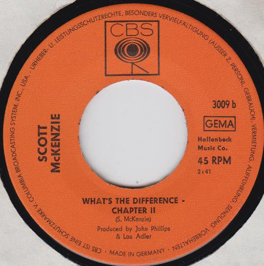 Scott McKenzie - Like An Old Time Movie 40571 Vinyl Singles Vinyl Goed / Hoes Generic