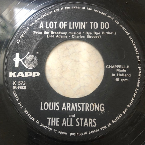 Louis Armstrong - Hello, Dolly! 42402 Vinyl Singles Vinyl Goed / Hoes Generic