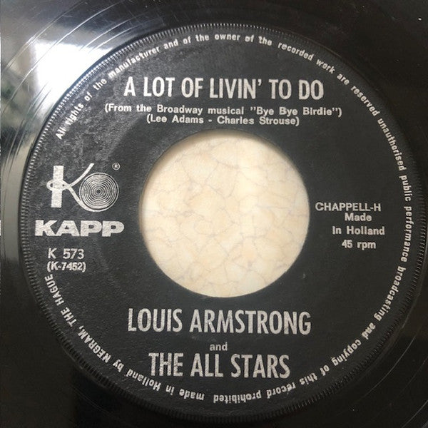 Louis Armstrong - Hello, Dolly! 42402 Vinyl Singles Vinyl Goed / Hoes Generic