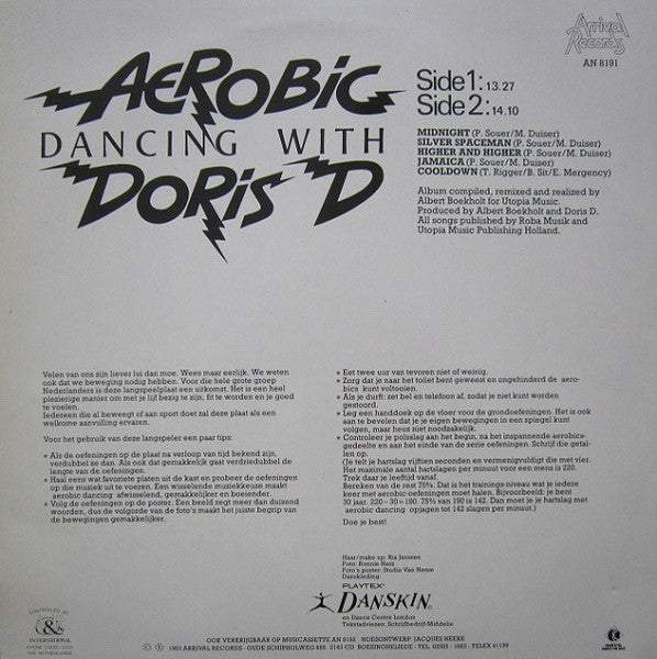 Doris D – Aerobic Dancing With Doris D (LP) 51165