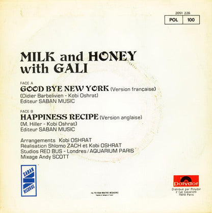 Milch und Honig mit Gali Atari - Good Bye New York 19208