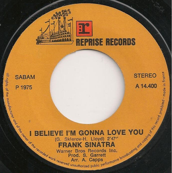 Frank Sinatra - I Believe I'm Gonna Love You 32537