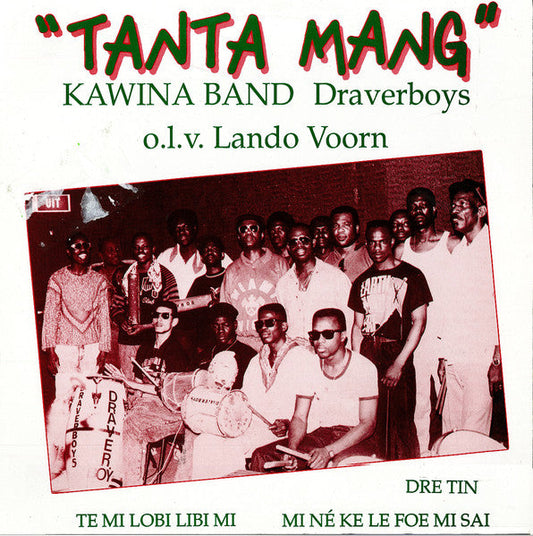 Draver Boys - Tanta Mang (Maxi-Single) Maxi-Singles Vinyl Zeer Goed / Hoesje Goed "VINYLSINGLES.NL"