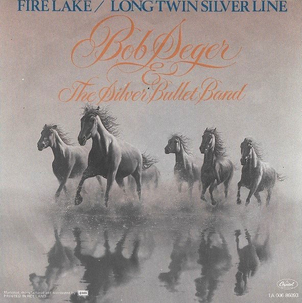 Bob Seger And The Silver Bullet Band - Fire Lake 16456 Vinyl Singles Vinyl Zeer Goed / Hoesje Goed "VINYLSINGLES.NL"