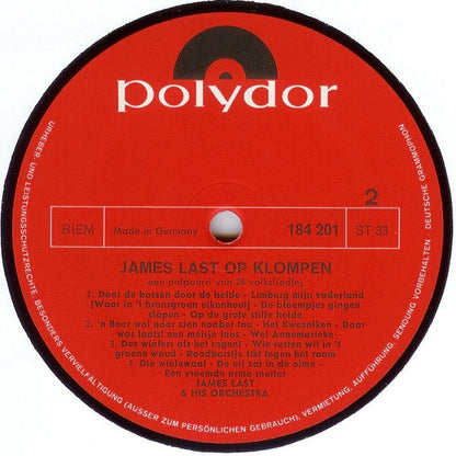James Last – James Last On Clogs (LP) 43998