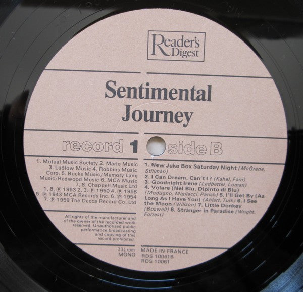 Various - Sentimental Journey (LP) 44361