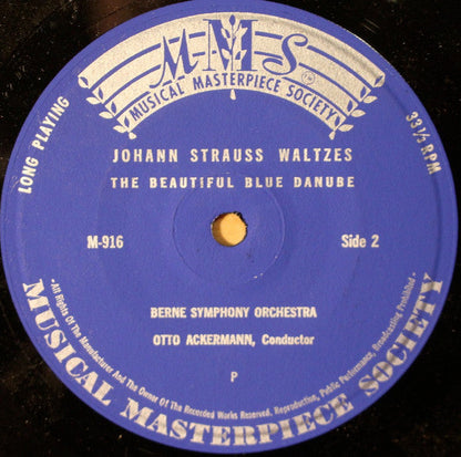Johann Strauss Jr. – Berner Symphonieorchester, Otto Ackermann – Johann Strauss Walzer 19372