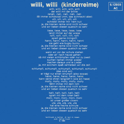 Slumpfe - Willi Willi 17354
