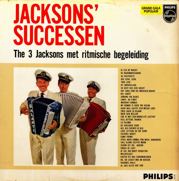 3 Jacksons - Jacksons' Successen (LP) 43701 Vinyl LP JUKEBOXSINGLES.NL   