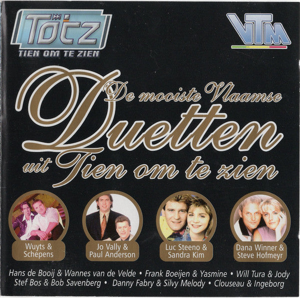Various - De Mooiste Vlaamse Duetten Uit Tien Om Te Zien (CD) 70648 Compact Disc Goede Staat