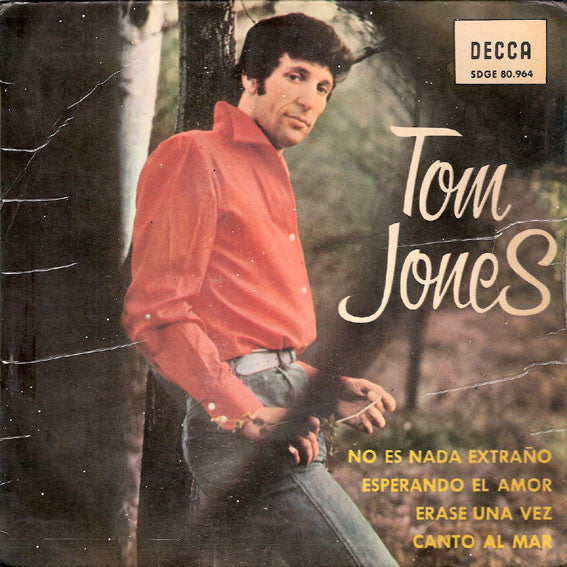 Tom Jones - No Es Nada Extraño 05385 Vinyl Singles EP Vinyl Goed / Hoes Goed
