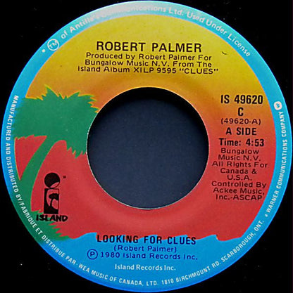 Robert Palmer - Looking For Clues 41491 Vinyl Singles Vinyl Goed / Hoes Generic