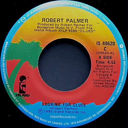 Robert Palmer - Looking For Clues 41491 Vinyl Singles Vinyl Goed / Hoes Generic