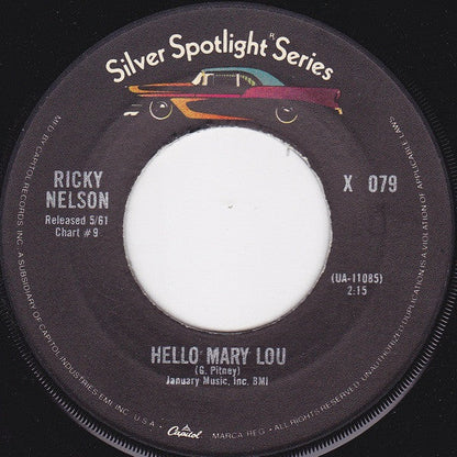 Ricky Nelson - Hello Mary Lou 42410 Vinyl Singles Vinyl Goed / Hoes Generic
