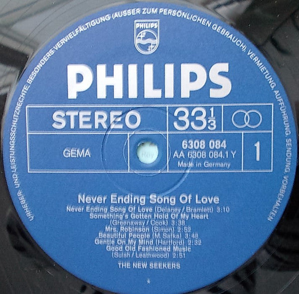New Seekers - Never Ending Song Of Love (LP) 49702 Vinyl LP Vinyl Goed / Hoes Goed