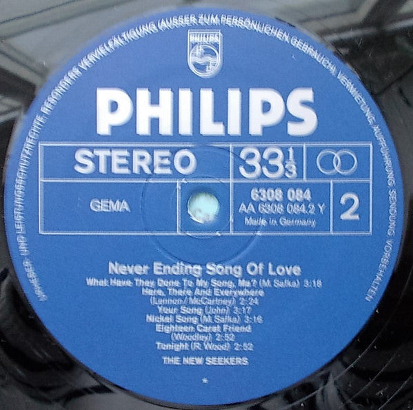 New Seekers - Never Ending Song Of Love (LP) 49702 Vinyl LP Vinyl Goed / Hoes Goed