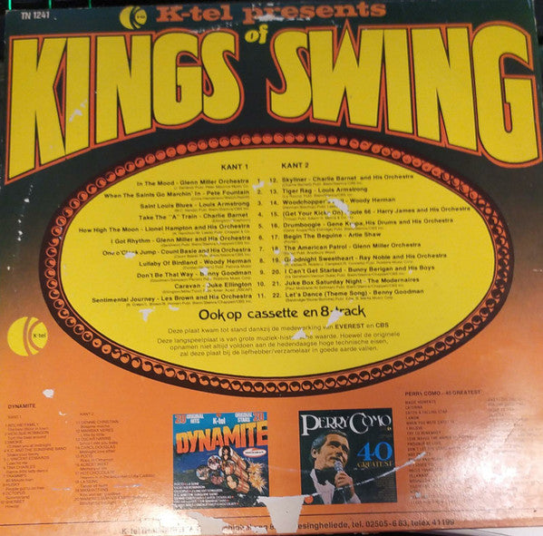 Various - Kings Of Swing (LP) 48224 Vinyl LP JUKEBOXSINGLES.NL   