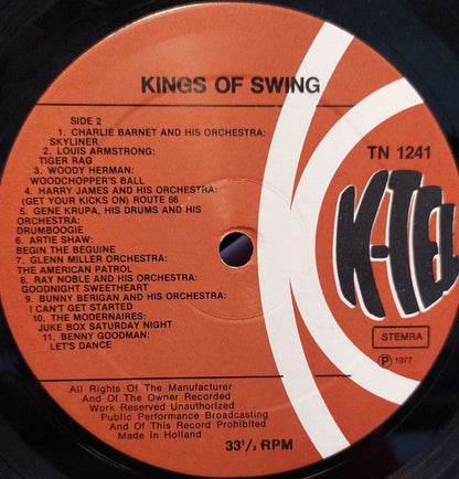 Various - Kings Of Swing (LP) 48224 Vinyl LP JUKEBOXSINGLES.NL   