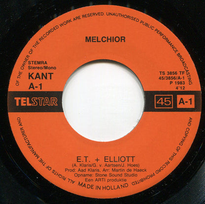 Melchior - ET Elliott 13824 Vinyl Singles Vinyl Goed / Hoes Generic