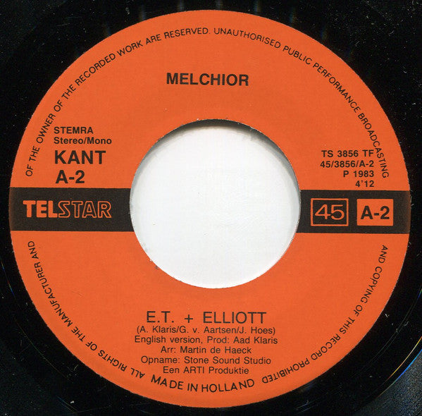 Melchior - ET Elliott 13824 Vinyl Singles Vinyl Goed / Hoes Generic