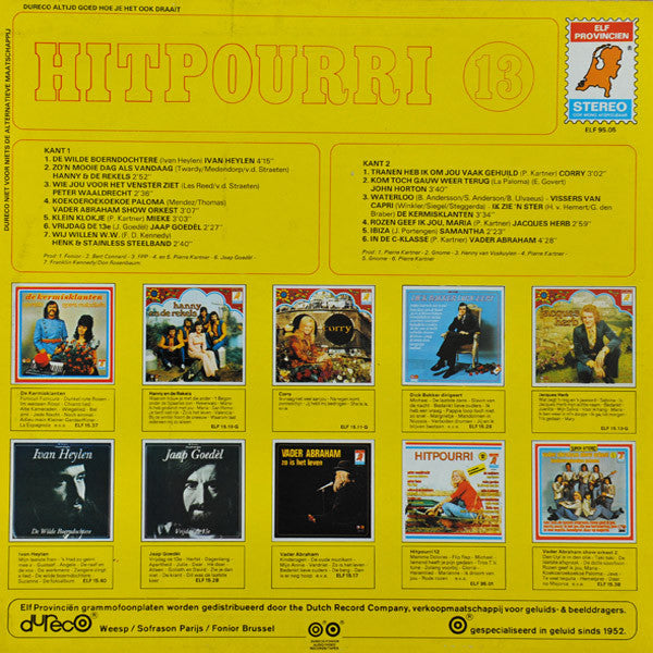 Various - Hitpourri 13 (LP) 42932 Vinyl LP JUKEBOXSINGLES.NL   