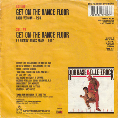 Rob Base &amp; DJ EZ Rock – Get On The Dance Floor (B) 35808