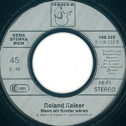 Roland Kaiser - Es Kann Der Frömmste Nicht In Frieden Leben 31241