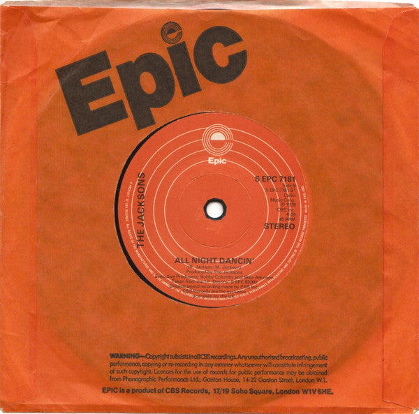 Jacksons - Shake Your Body (Down To Ground) 39226