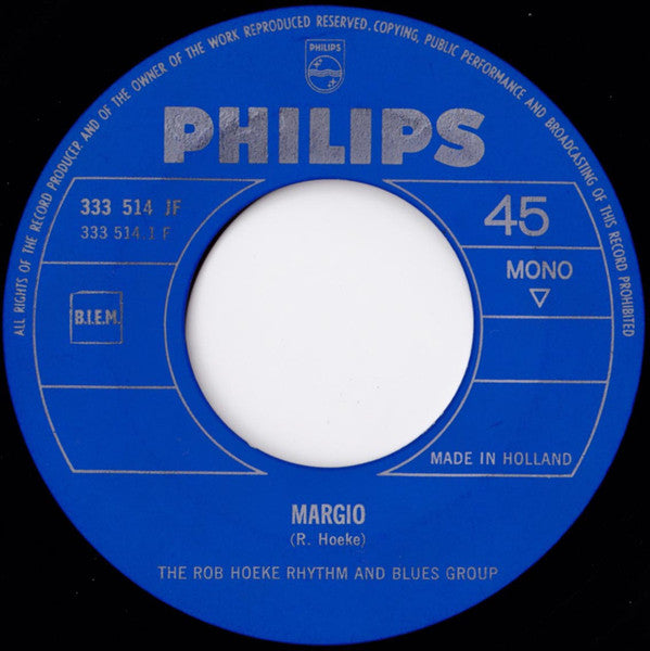 Rob Hoeke Rhythm & Blues Group - Margio 42329 Vinyl Singles Vinyl Goed / Hoes Generic