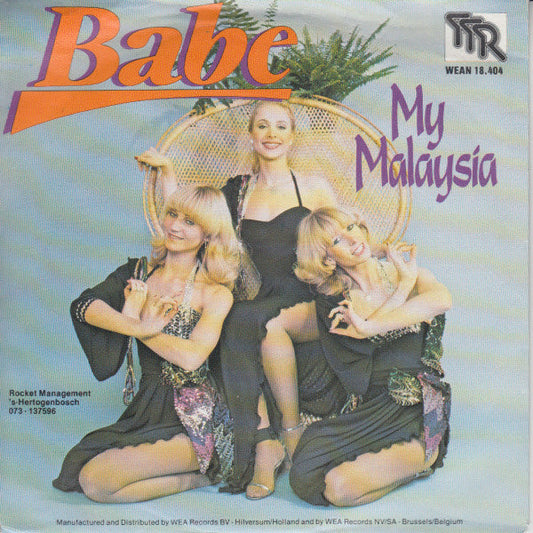 Babe - My Malaisia 42004 Vinyl Singles Vinyl Zeer Goed / Hoesje Goed "VINYLSINGLES.NL"