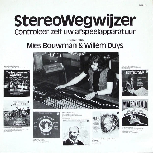 Mies Bouwman En Willem Duys - Stereo Wegwijzer (LP) 46743 Vinyl LP JUKEBOXSINGLES.NL   