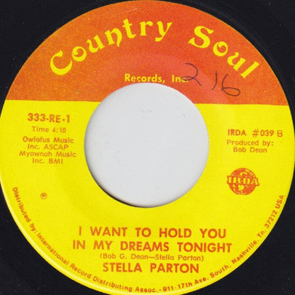 Stella Parton - Ode To Olivia 41249 Vinyl Singles Vinyl Goed / Hoes Generic