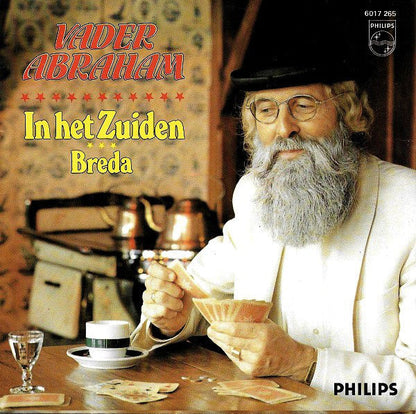 Vader Abraham - In Het Zuiden 39948 (B) Vinyl Singles Vinyl Goed / Hoes Sticker