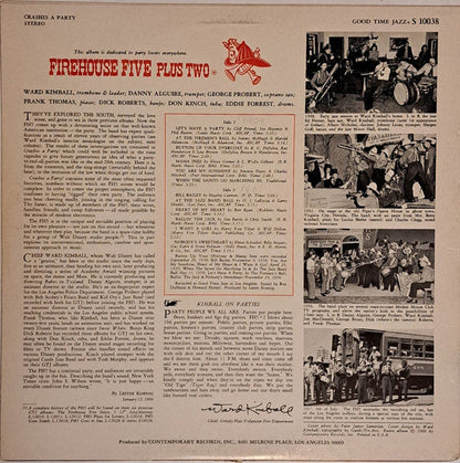 Firehouse Five Plus Two – sprengt eine Party! (LP) 51083