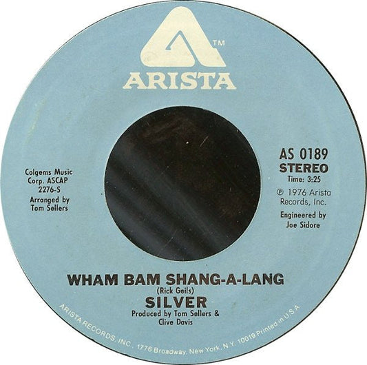 Silber - Wham Bam Shang-A-Lang 31424