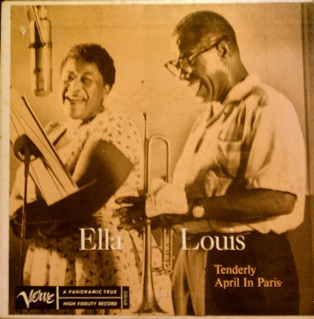 Ella Fitzgerald & Louis Armstrong - Tenderly 41457 Vinyl Singles Vinyl Goed / Hoes Goed