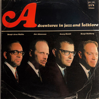 Bengt-Arne Wallin / Jan Johansson / Georg Riedel / Bengt Hallberg ‎– Adventures In Jazz And Folklore (LP) 43081 Vinyl LP JUKEBOXSINGLES.NL   